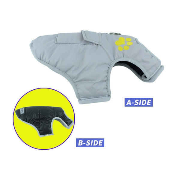 Waterproof Padded Vest Zipper Jacket for dogs - Brite