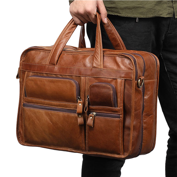 Men's Travel/Office Handbag - Brite