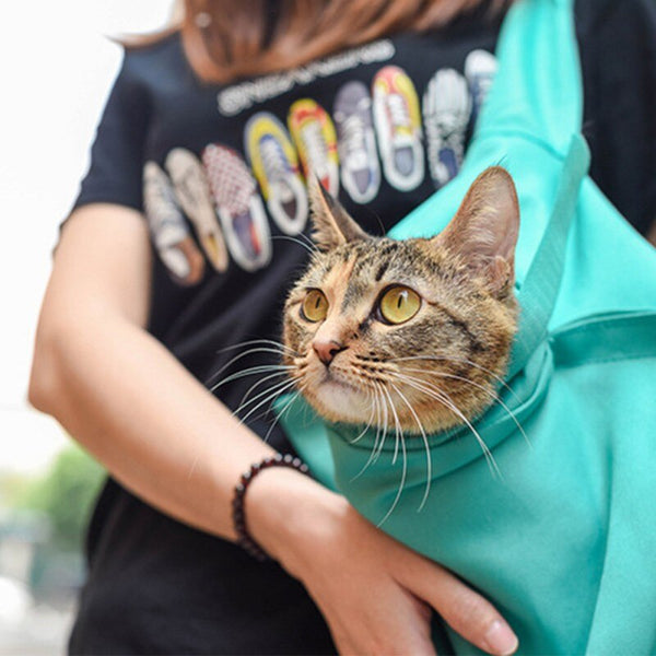 Pet Outdoor Travel Sling Carrier For cats - Brite