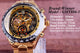 Mechanical Sport Design Golden Men's Watches - Brite