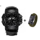 LED Military Watch with compass 30M Waterproof men's Sports Watch Men Sport Watch Shock Sport Watches Electronic Wristwatches - Brite