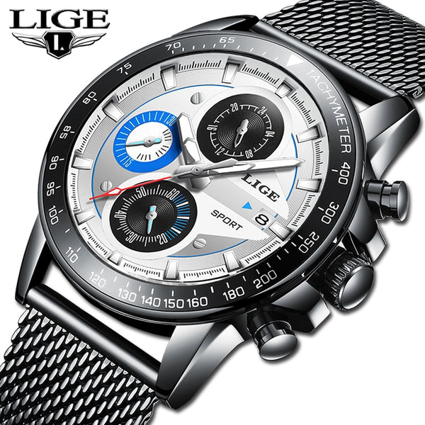 LIGE Men's Fashion Watch - Brite