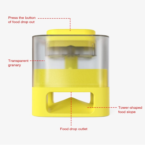 Push Down Slow Feeder - Brite