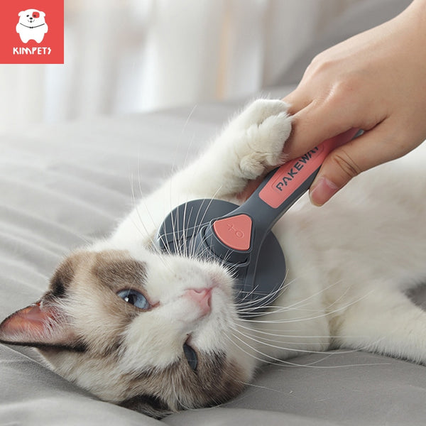 Pet's Grooming Brush with easy clean - Brite