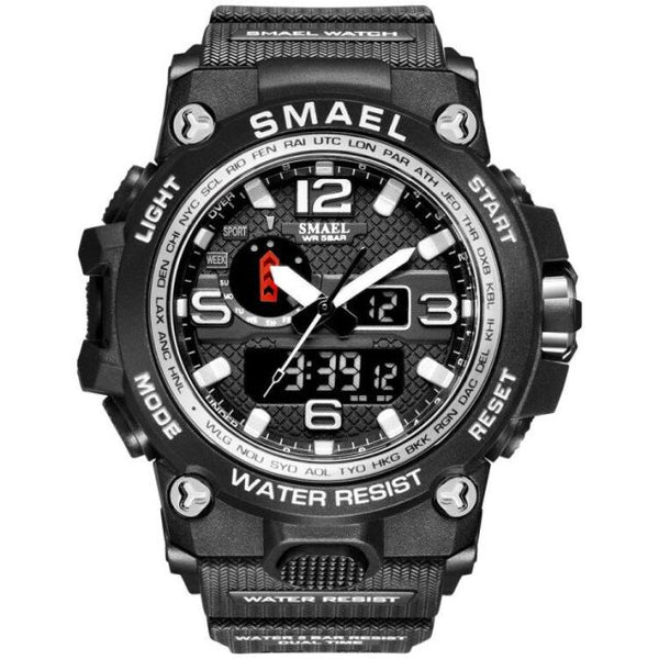 Dual Display Military Quartz Wristwatch - Brite