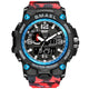 Dual Display Military Quartz Wristwatch - Brite