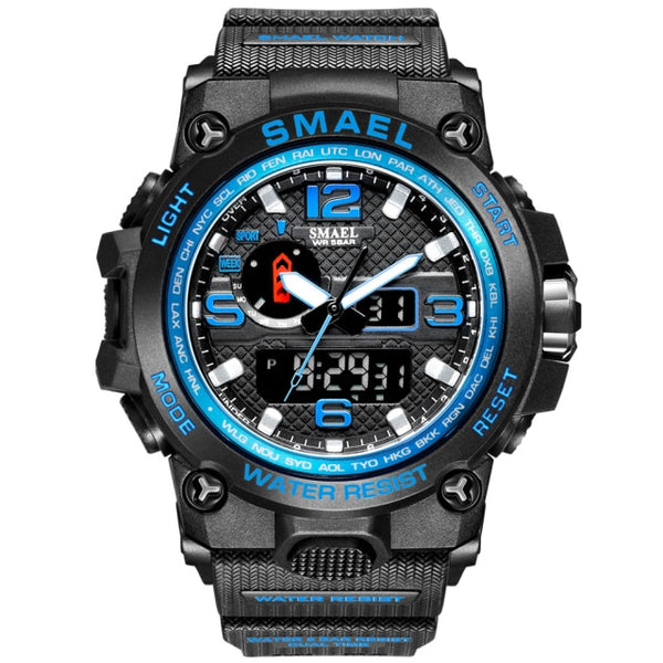 Dual Display Military Quartz Wristwatch - Brite