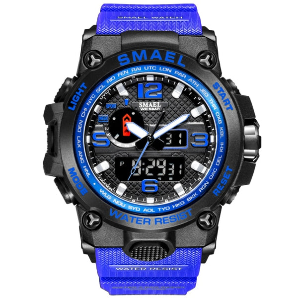 Dual Display Military Quartz Wristwatch - Brite