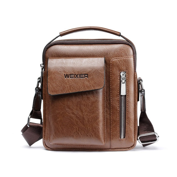 Casual Men Shoulder Bag Vintage Crossbody, High Quality  Messenger Bags - Brite