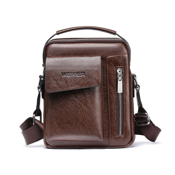 Casual Men Shoulder Bag Vintage Crossbody, High Quality  Messenger Bags - Brite